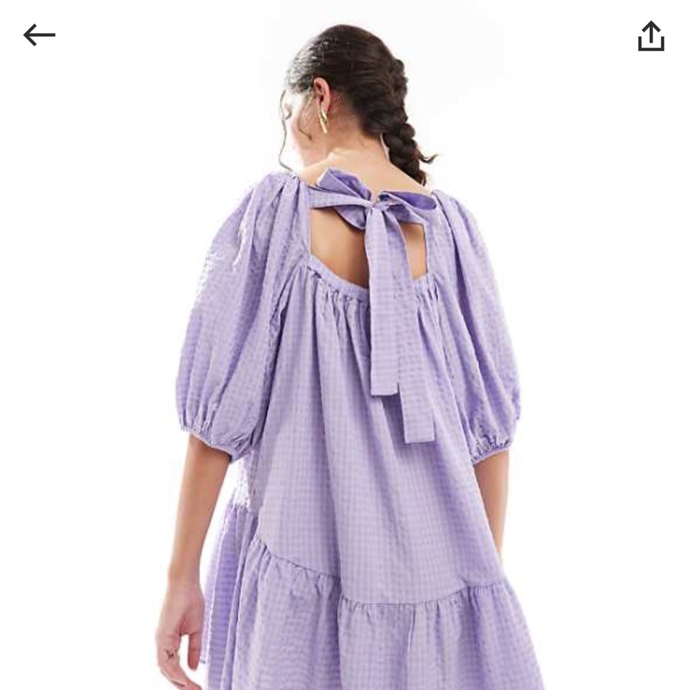 NWT ASOS Drop Waist Dress